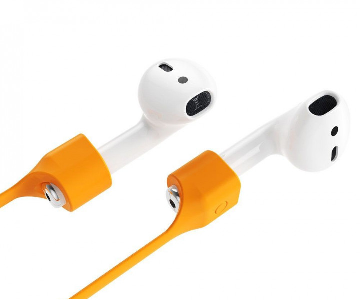 Крепление Baseus Earphone Strap для AirPods Orange