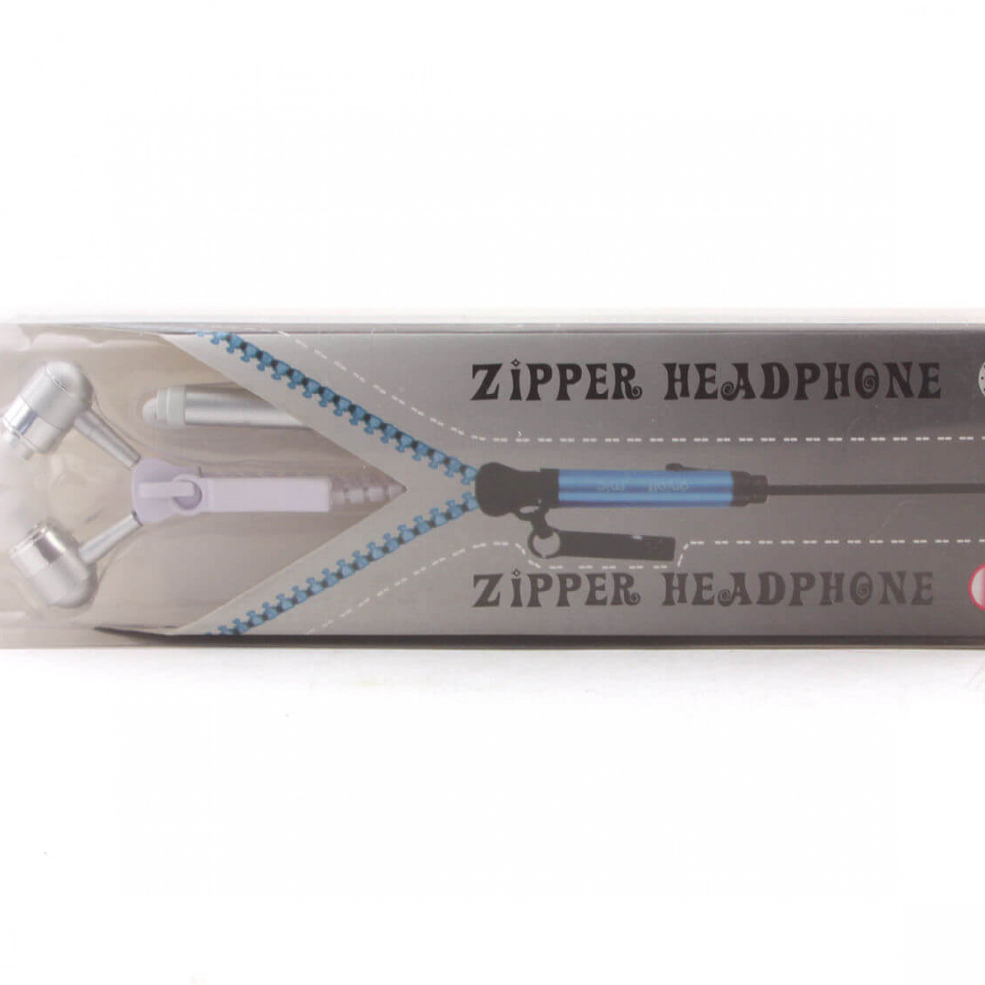 Наушники Zipper White, Mini jack (3.5 мм), вакуумные, микрофон на проводе, кабель 1.15 м