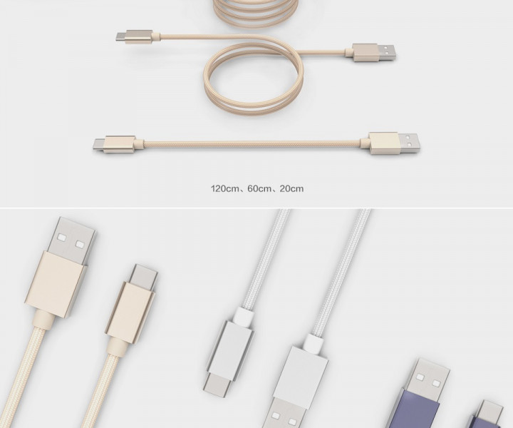 Кабель Xiaomi Type-C Fast Charger cable 60 cm Silver 2827236