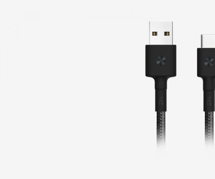 Кабель ZMi AL401 USB - Type-C Black (Kevlar) (100 см) AL401 Black