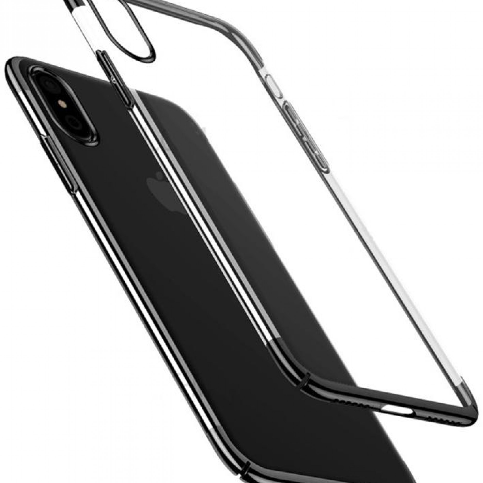 Чохол Baseus Simple Series CaseFor iPhone X Transparent Ciear (ARAPIPHX-B02)
