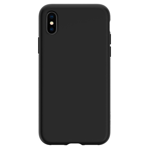 Чохол Spigen Case Liquid Crystal Matte для iPhone X Black (057CS22119)