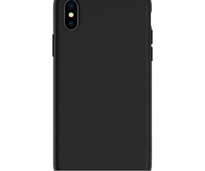 Чохол Spigen Case Liquid Crystal Matte для iPhone X Black (057CS22119)