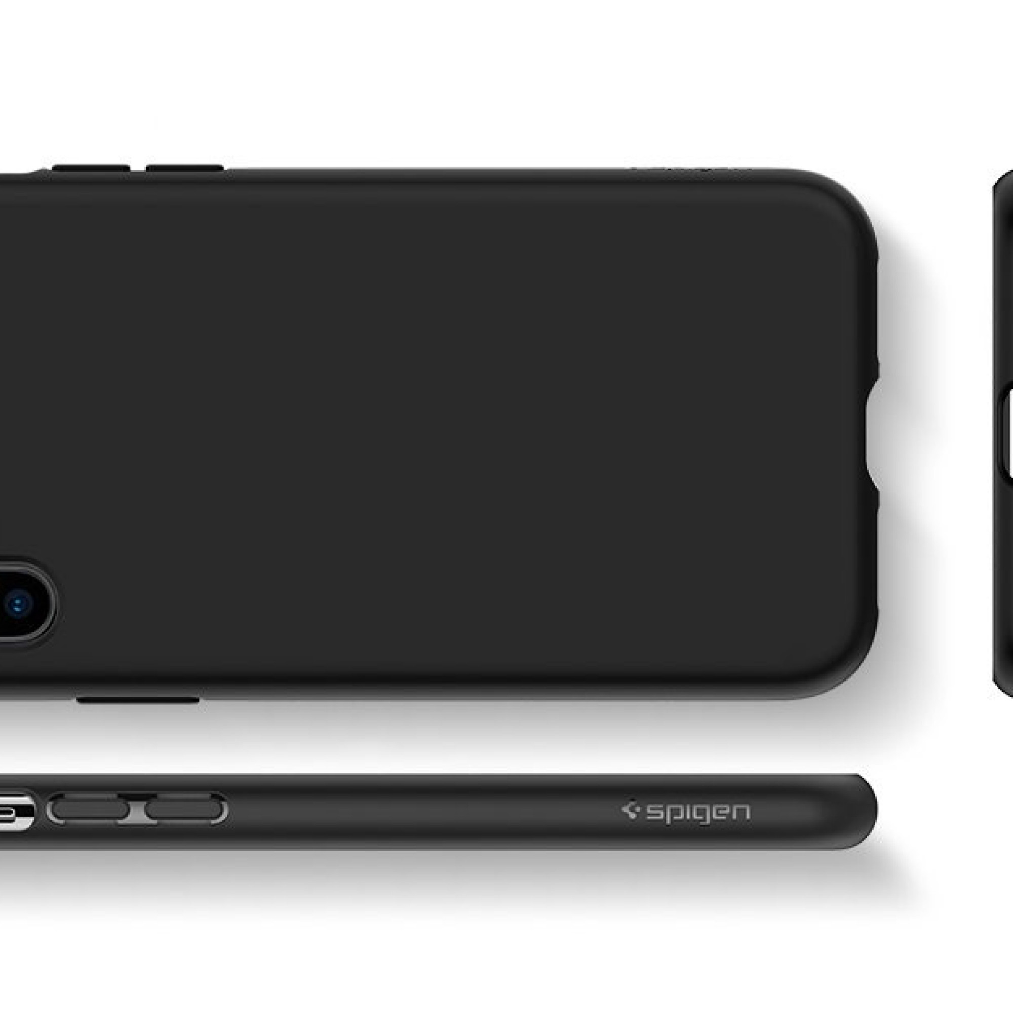 Чохол Spigen Case Liquid Crystal Matte для iPhone X Black (057CS22119)