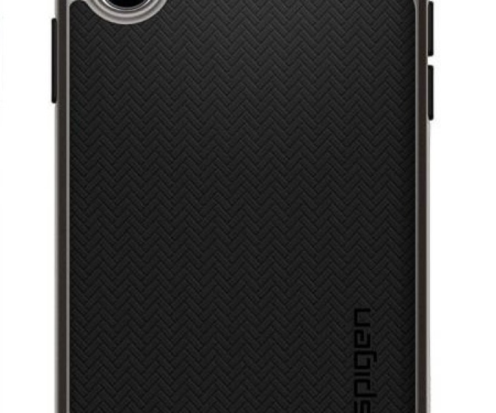 Чохол Spigen Case Neo Hybrid для iPhone X Gunmetal (057CS22165)