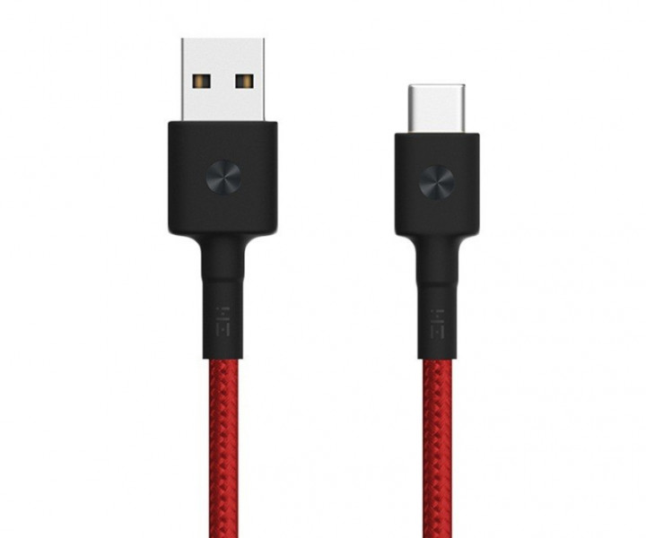 Кабель ZMi AL411 USB - Type-C Red (Kevlar) (30 см) AL411 Red