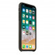 Чохол Apple Leather Case для iPhone X Charcoal Grey (MQTF2)