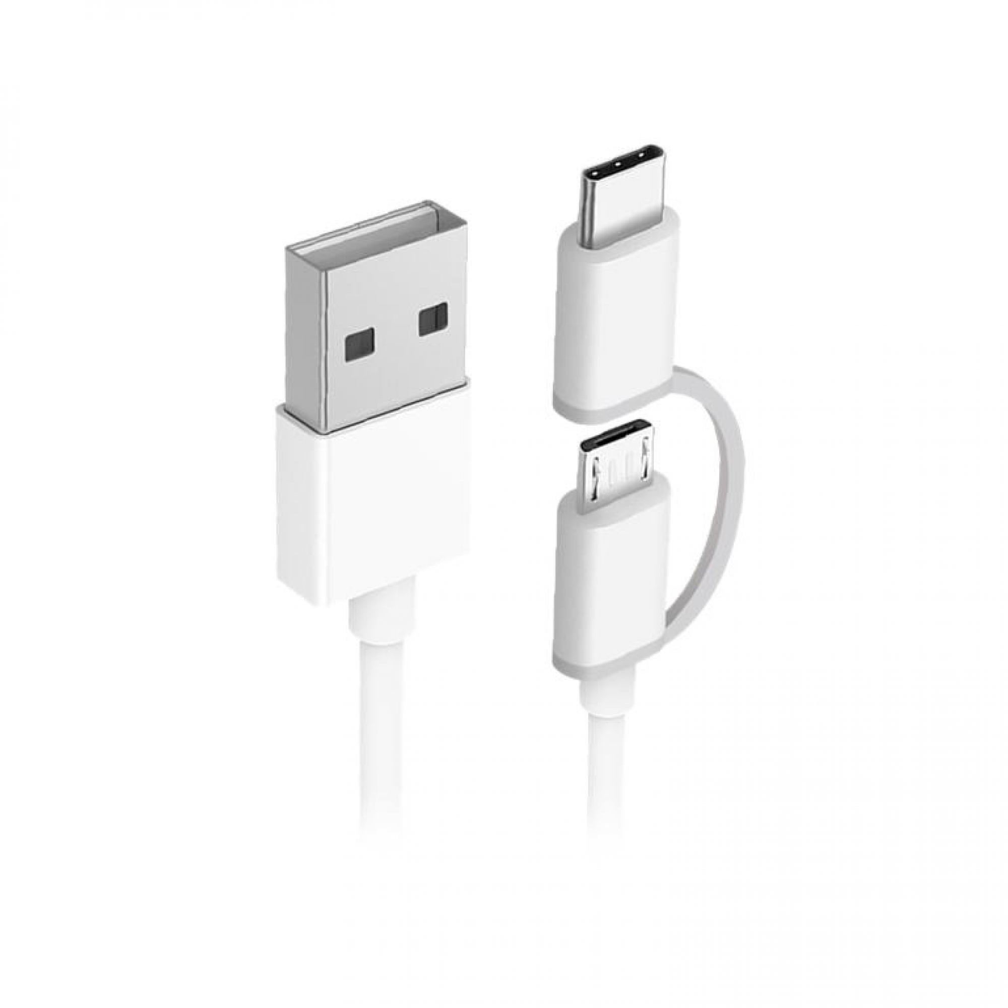 Кабель ZMi AL511 USB - Type-C/Micro USB 2 in 1 (30 см) AL511