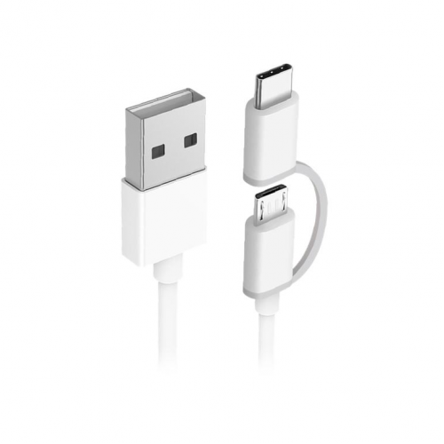 Кабель ZMi AL511 USB - Type-C/Micro USB 2 in 1 (30 см) AL511