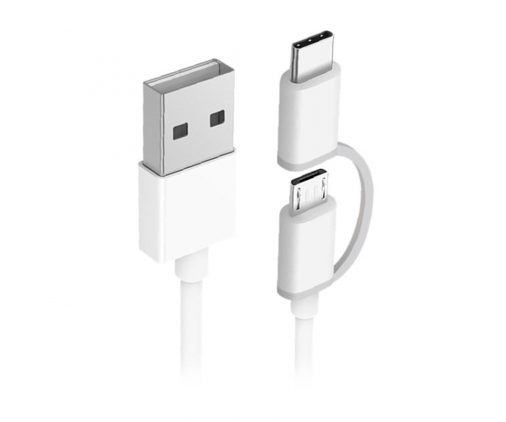 Кабель ZMi AL511 USB - Type-C/Micro USB 2 in 1 (30 см) AL511