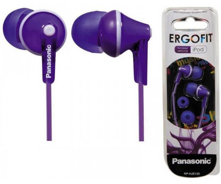 Наушники Panasonic RP-HJE125E-V Violet