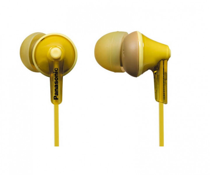 Наушники Panasonic RP-HJE125E-Y Yellow
