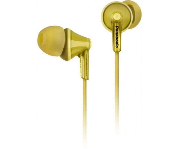 Наушники Panasonic RP-HJE125E-Y Yellow