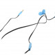 Навушники Usams US-SJ023 Color Beans In-ear Earphone Ewave series Blue