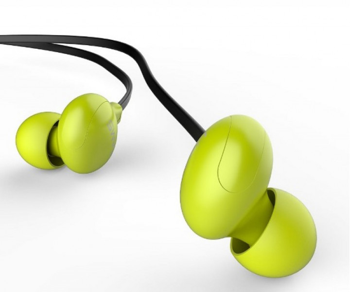 Навушники Usams US-SJ023 Color Beans In-ear Earphone Ewave series Green