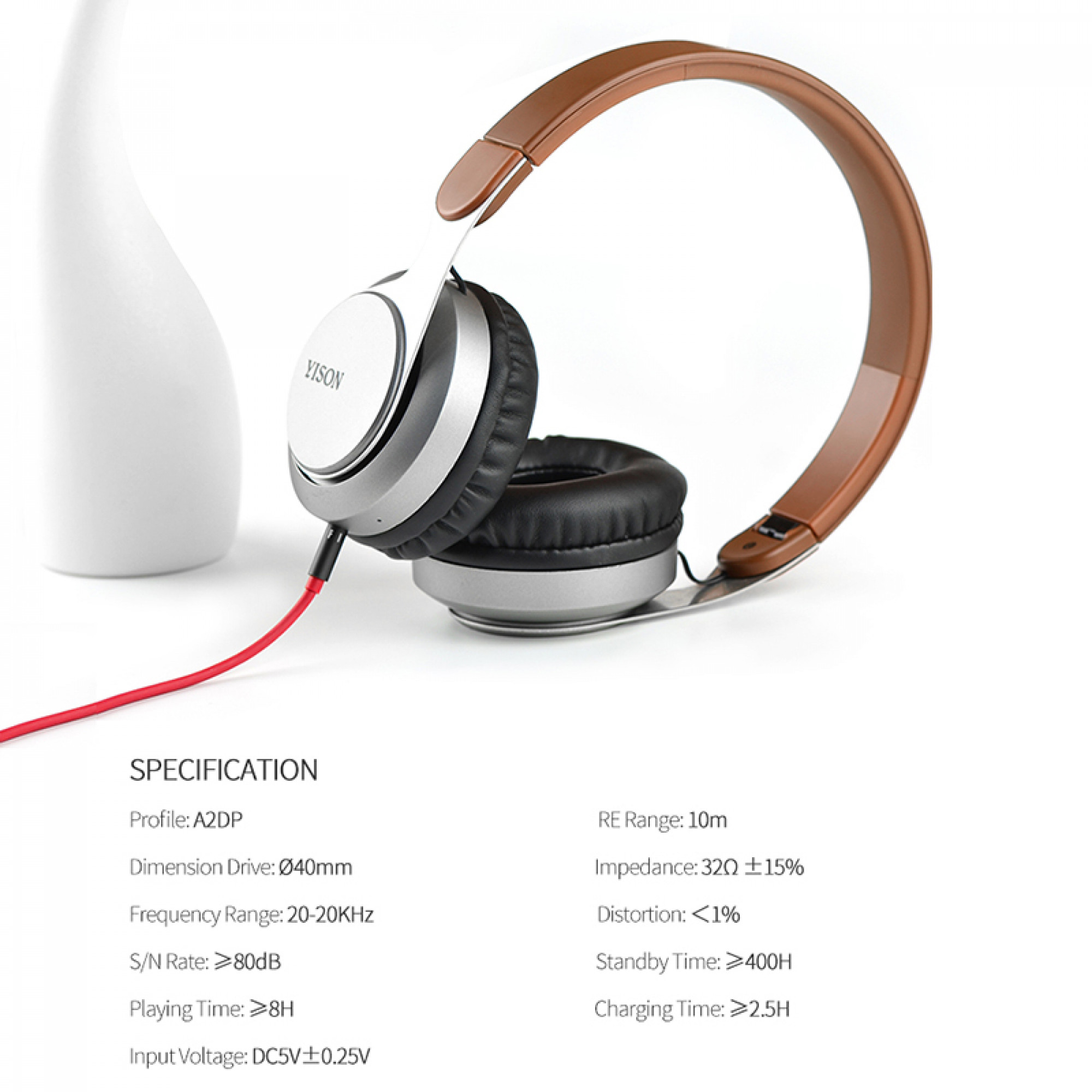 Наушники Yison B1 Brown