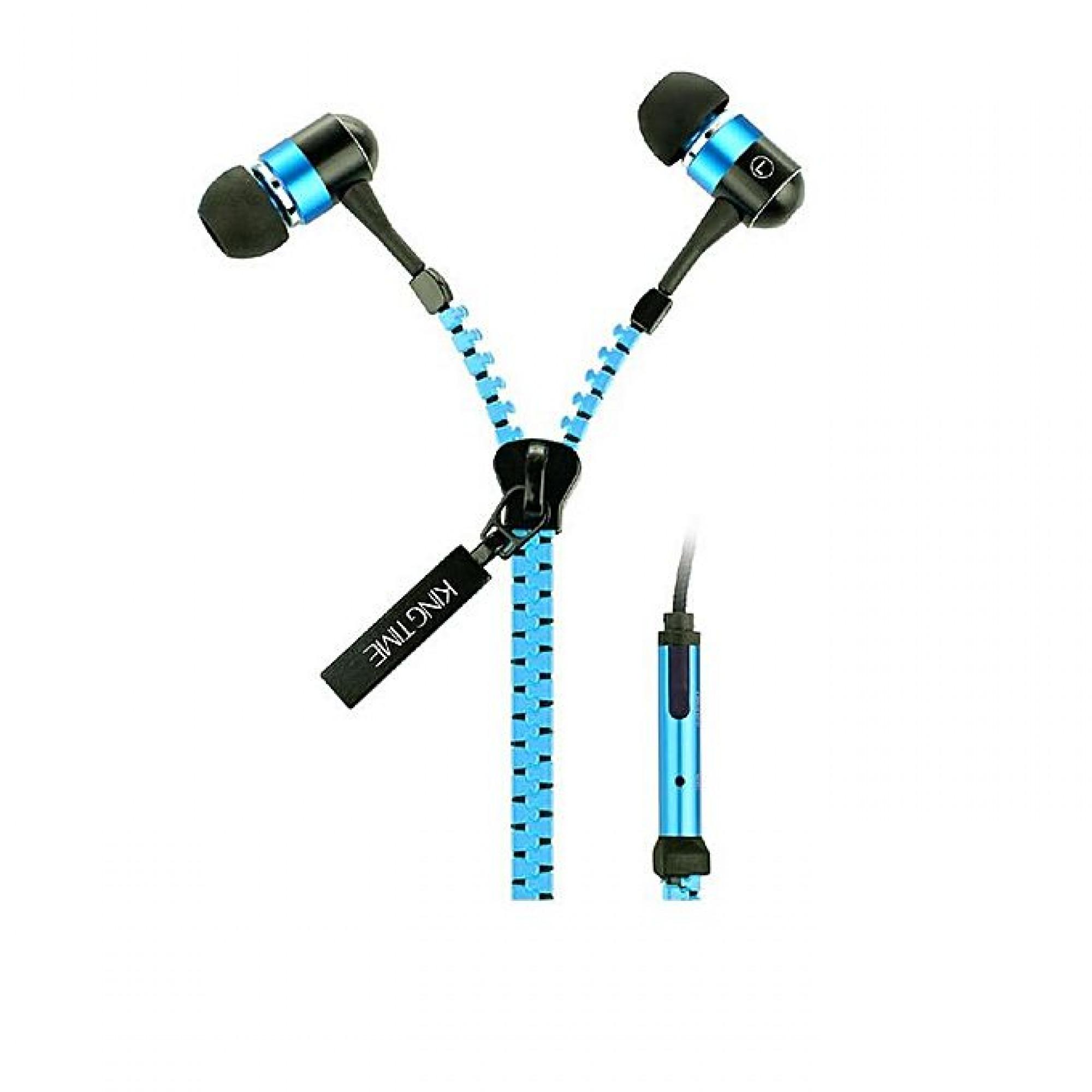 Наушники Zipper Earphones Blue