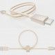 Кабель Xiaomi Type-C Fast Charger cable 60 cm Gold 2827236