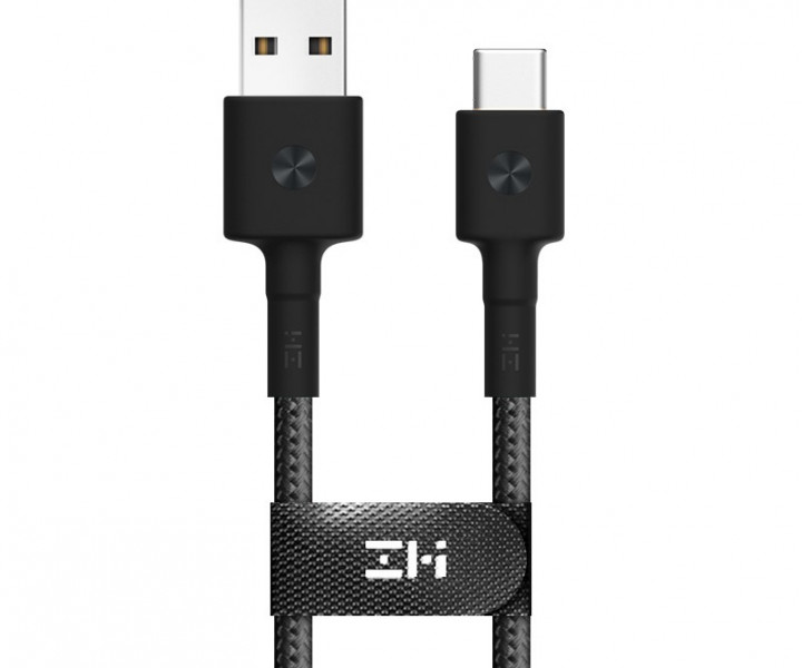 Кабель ZMi AL411 USB - Type-C Black (Kevlar) (30 см) AL411 Black