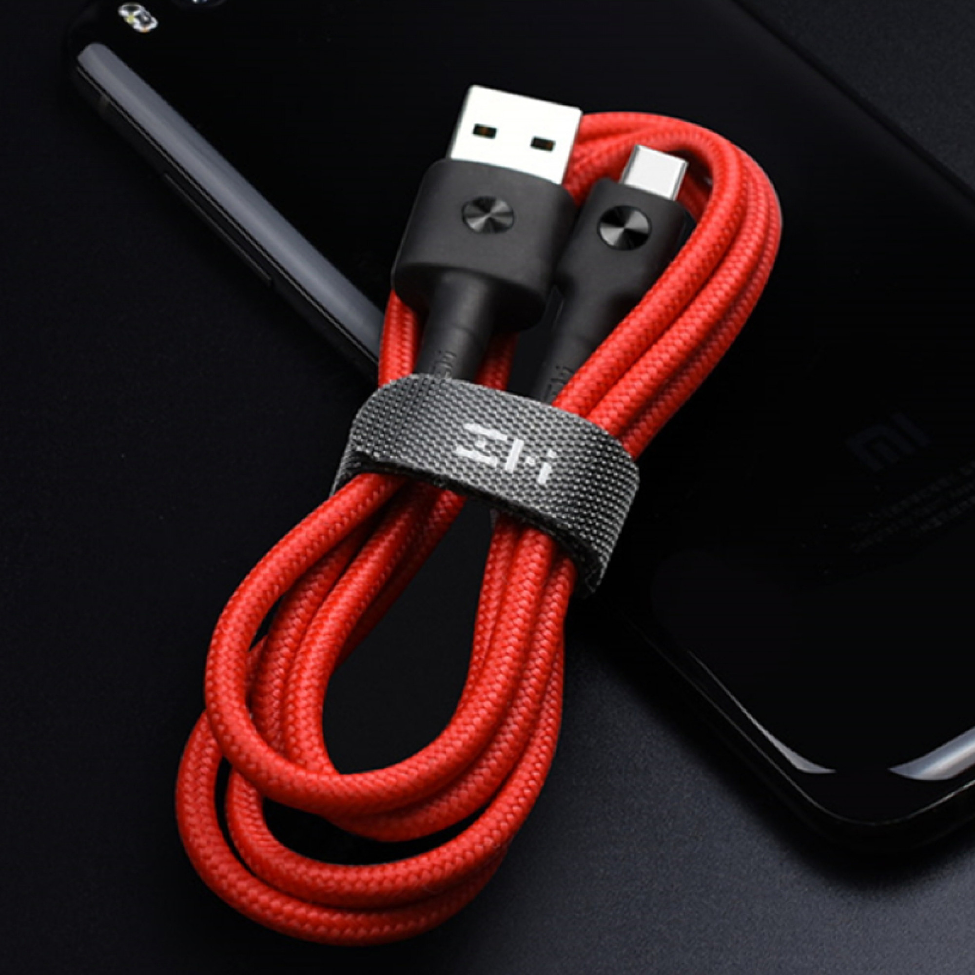 Кабель ZMi AL401 USB - Type-C Red (Kevlar) (100 см) AL401 Red