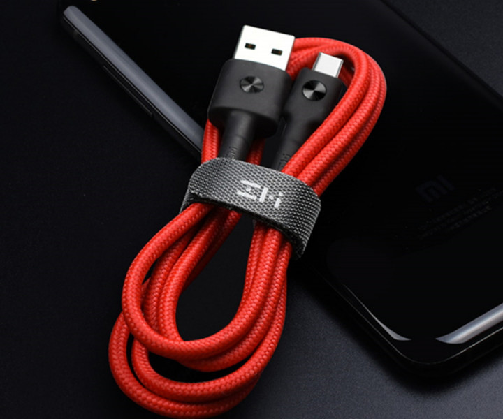 Кабель ZMi AL823 USB - Lighting Red (Kevlar) (30 см) AL823 Red