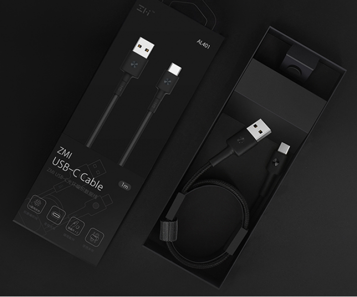 Кабель ZMi AL431 USB - Type-C Black (Kevlar) (200 см) AL431 Black