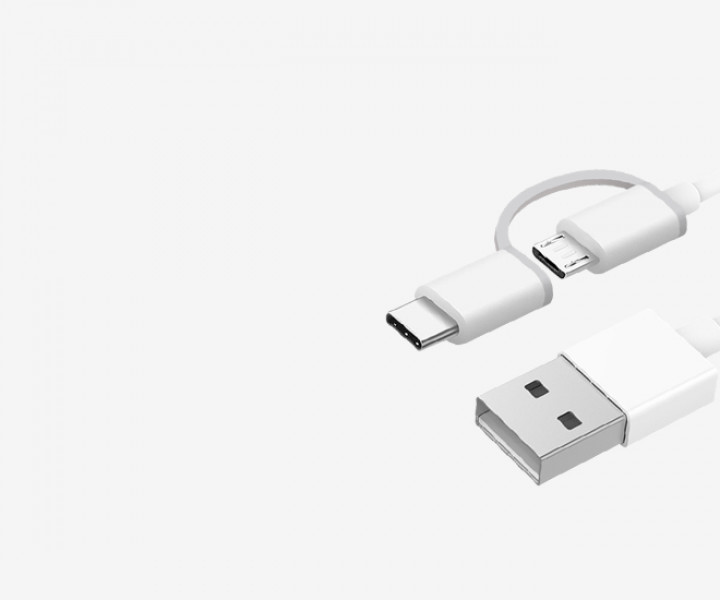 Кабель ZMi AL501 USB - Type-C/Micro USB 2 in 1 (100 см) AL501