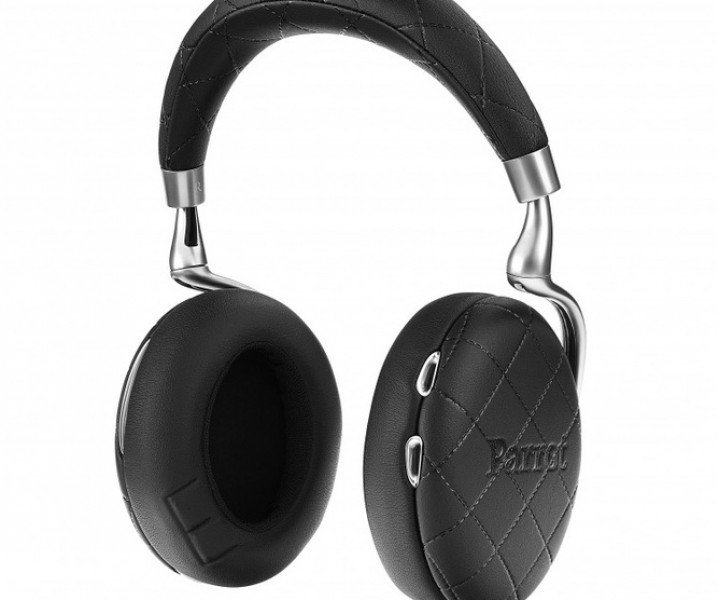 Zik 3.0 Parrot by Philippe Starck Overstitched Black EU3