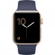 Apple Watch Series 2 42mm Gold Aluminum Case with Midnight Blue Sport Band (MQ152)