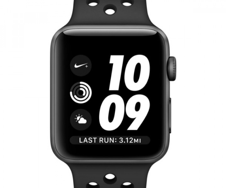 Apple Watch Series 3 Nike+ 42mm Space Alum Case with Anthracite/Black Nike Sport Band (MQ182) б/у