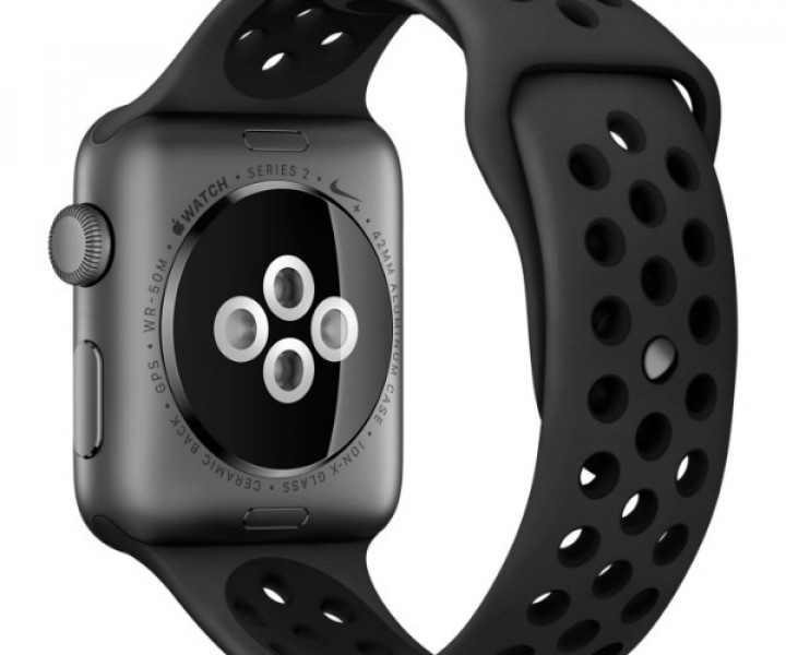 Apple Watch Series 3 Nike+ 42mm Space Alum Case with Anthracite/Black Nike Sport Band (MQ182) б/у