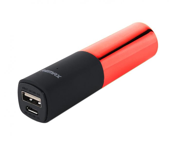 Внешний аккумулятор Remax Lip Max RPL-12 2400mAh red 