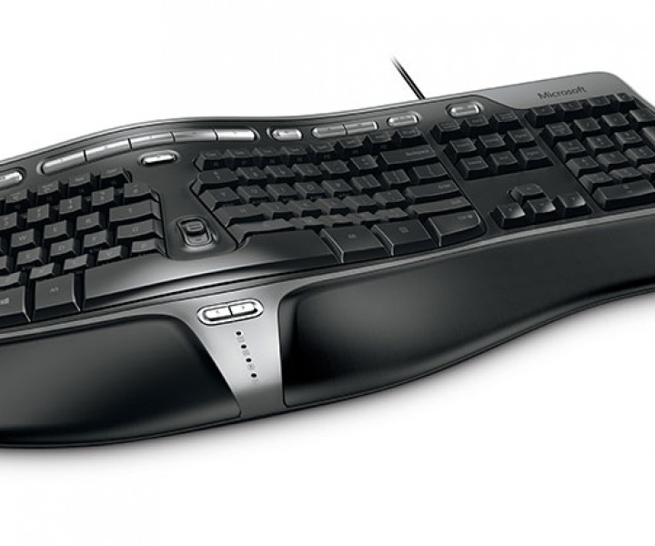 Клавиатура Microsoft Natural Ergonomic Keyboard 4000 USB Black Ru