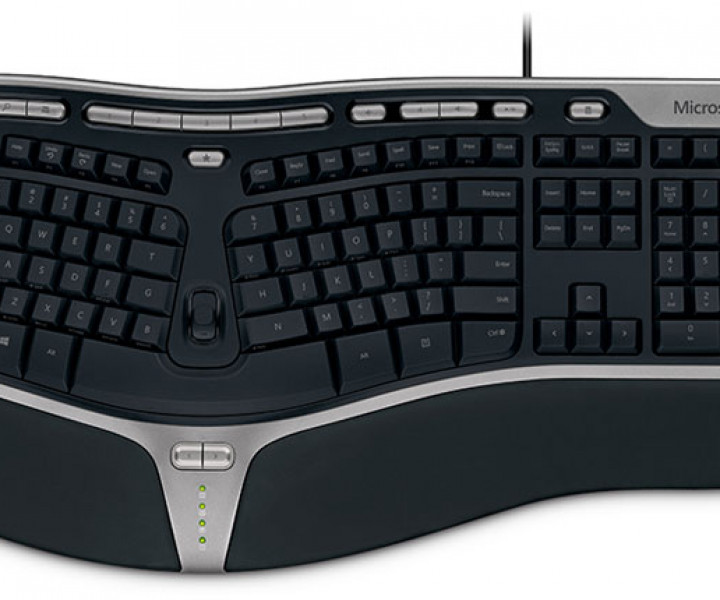 Клавиатура Microsoft Natural Ergonomic Keyboard 4000 USB Black Ru