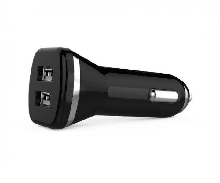 АЗУ Ldnio Dual Car Charger Lightning cable dl-219 Black 