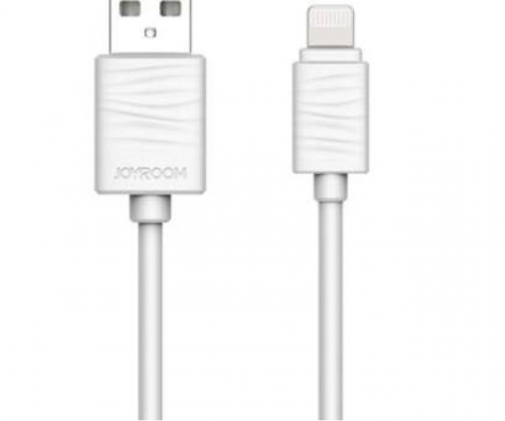Кабель USB iPhone 5, Joyroom Fast Charge, White, 1 м (JR-S118) JR-S118 WHITE