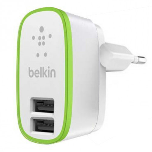Зарядное устройство Belkin 2-Port Home Charger 2.1A