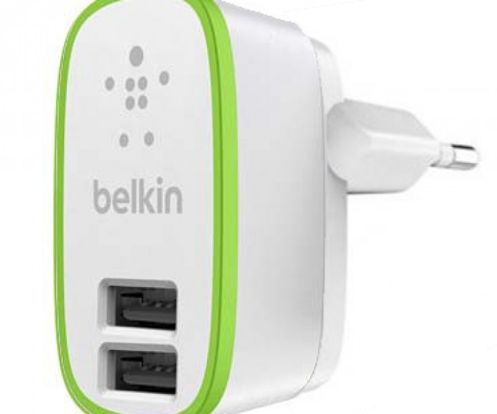 Зарядное устройство Belkin 2-Port Home Charger 2.1A