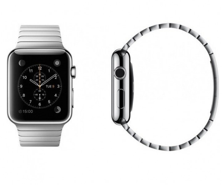 Apple Watch 42mm Stainless Steel Case with Stainless Steel Link Bracelet (MJ472)