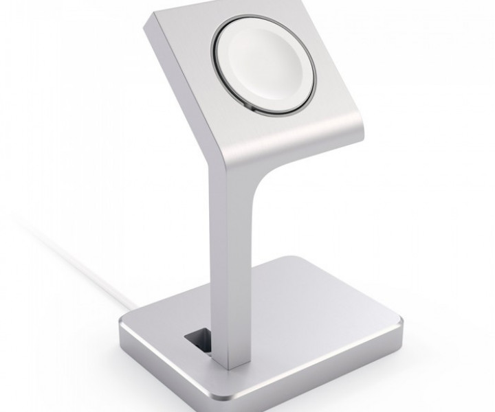  Подставка Satechi Aluminum Apple Watch Charging Stand Silver