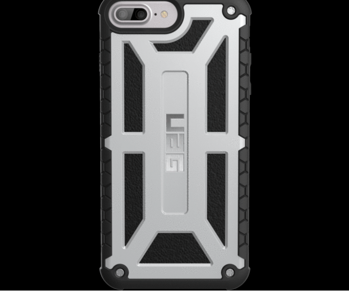 Чохол Urban Armor Gear iPhone 8/7/6S Monarch Platinum Black (IPH7/6S-M-PL)