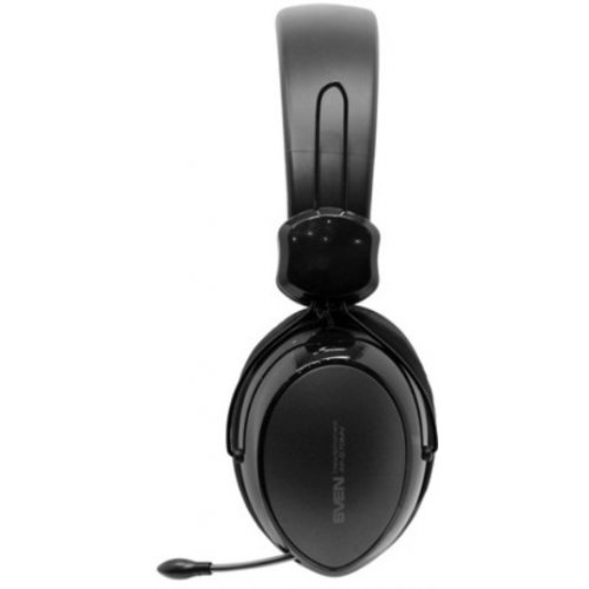 Гарнитура Sven AP-970MV Black, 2 x Mini jack (3.5 мм), накладные, регулятор громкости, микрофон, каб
