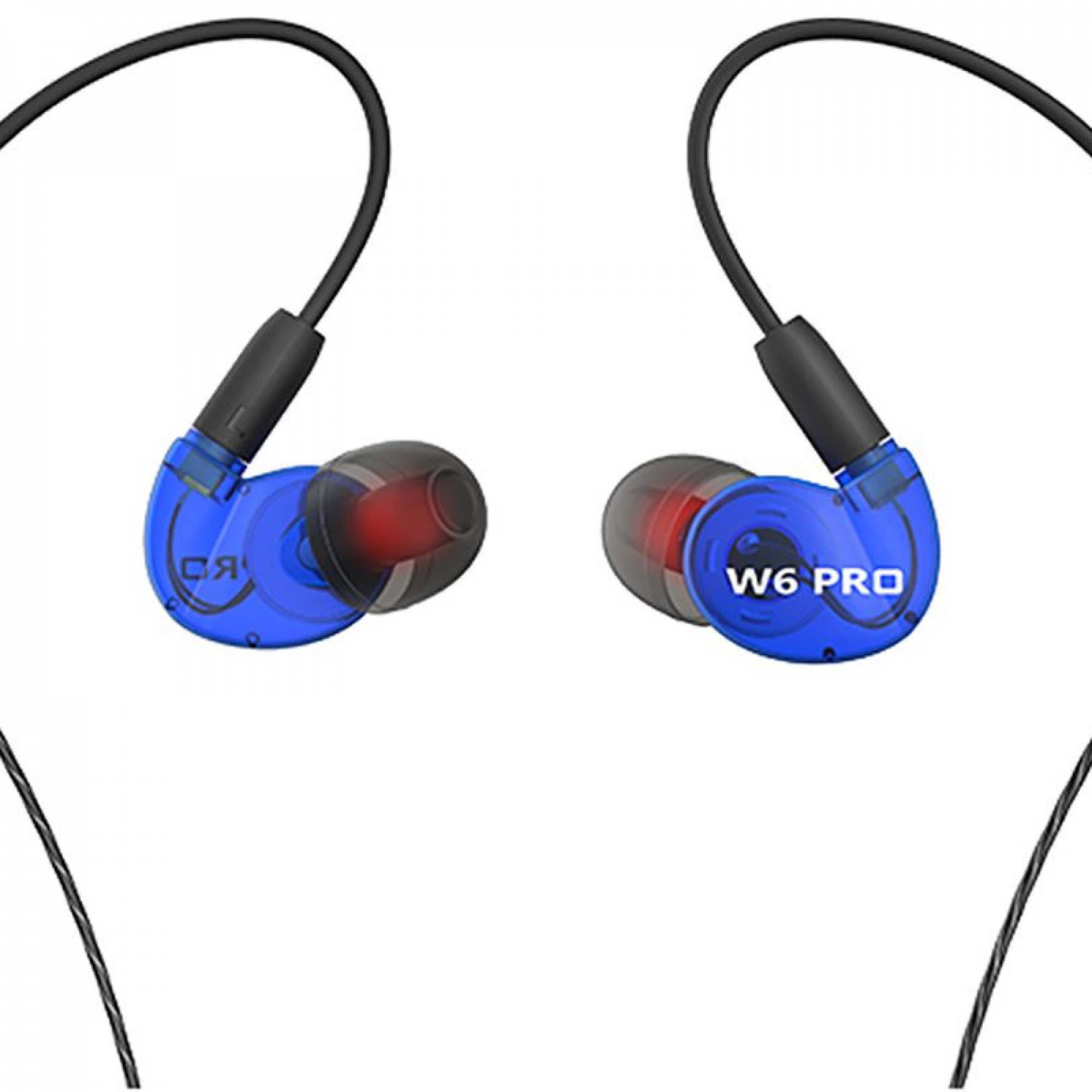Навушники QKZ W6 pro Blue