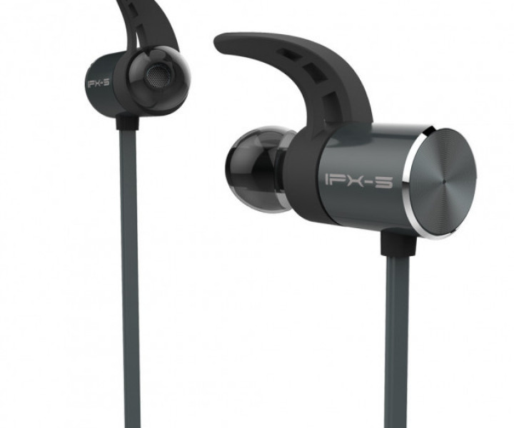 Бездротові навушники Bluetooth ADENKI RUNNER-1 Grey & Black