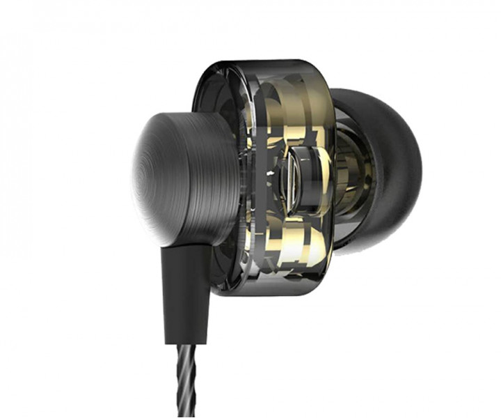 Наушники QKZ DM8 Mic Black