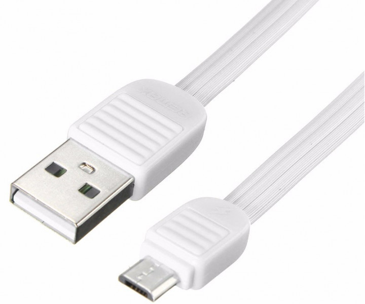 Кабель Remax Puff Micro USB RC-045m White