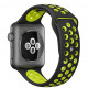 Apple Watch Nike+ 38mm Space Gray Aluminum Case with Black/Volt Nike Sport Band (MP082)