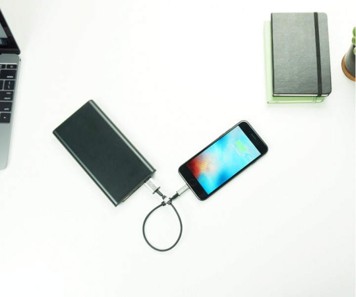 Кабель FuseChicken USB to Lightning Rivet Loop 30cm Black