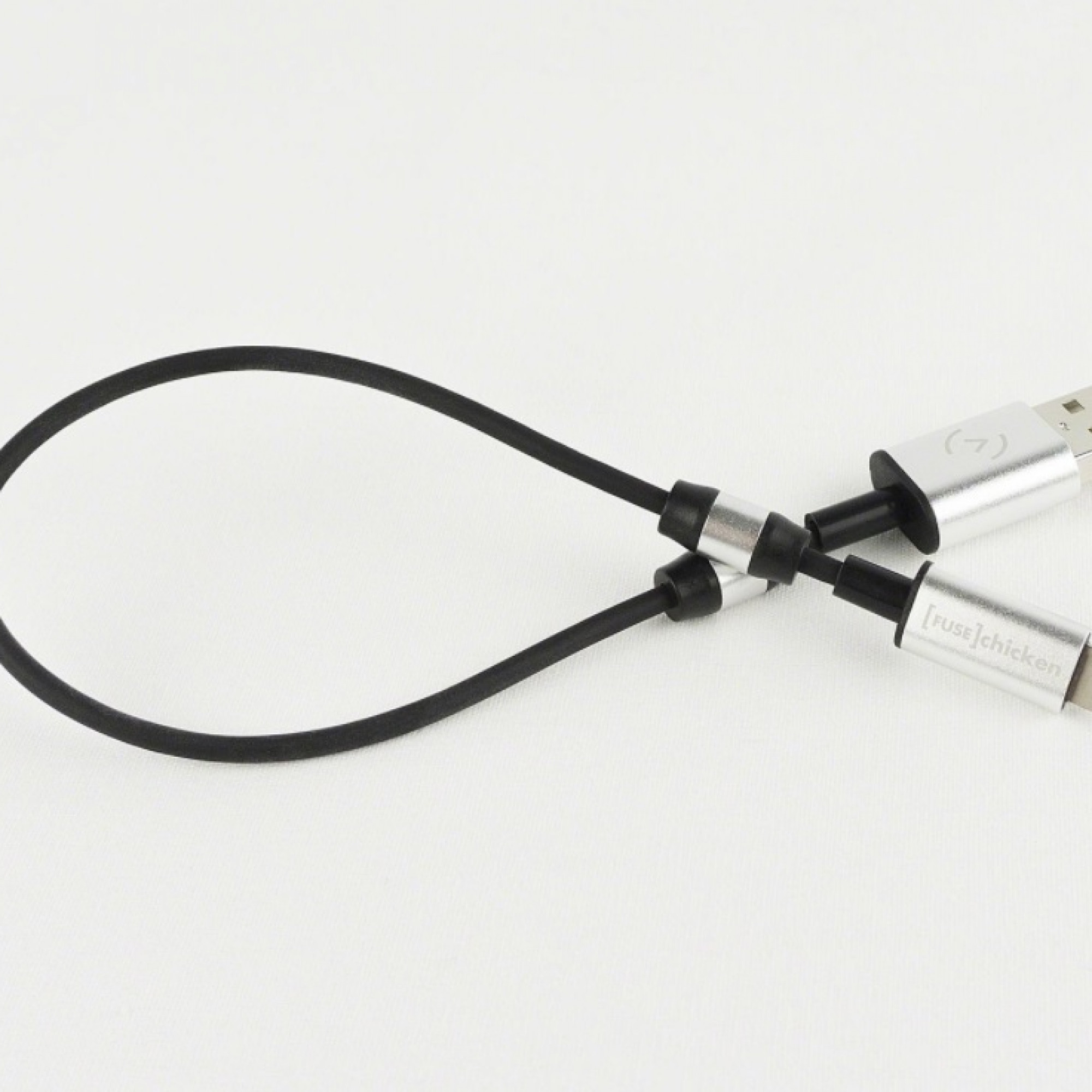 Кабель FuseChicken USB to Lightning Rivet Loop 30cm Black