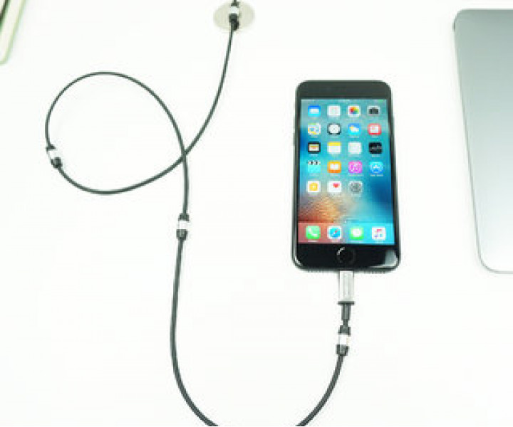 Кабель FuseChicken USB to Lightning Rivet Charge 1m Black